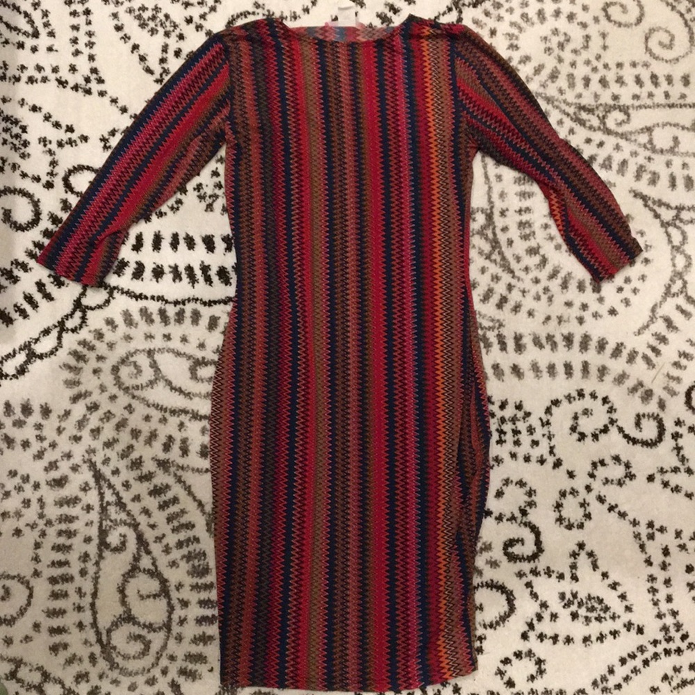 STRETCHY Midi Quarter sleeve dress!